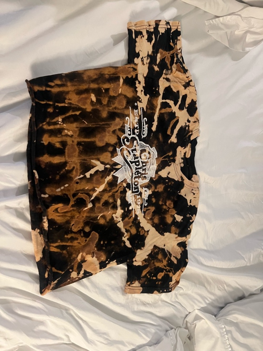 chris stapleton crop tee